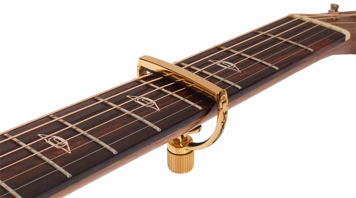 G7th Heritage 2 Guitar Wide Gold - Capodastru