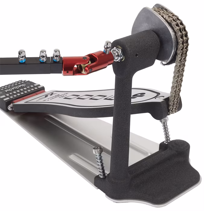 DW 9002XF - Pedală dublă pentru tobă bas 