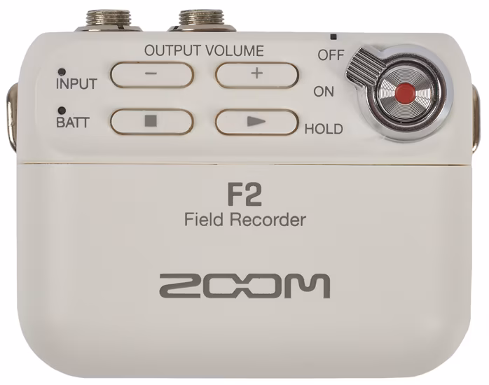 Zoom F2 White - Recorder de buzunar 