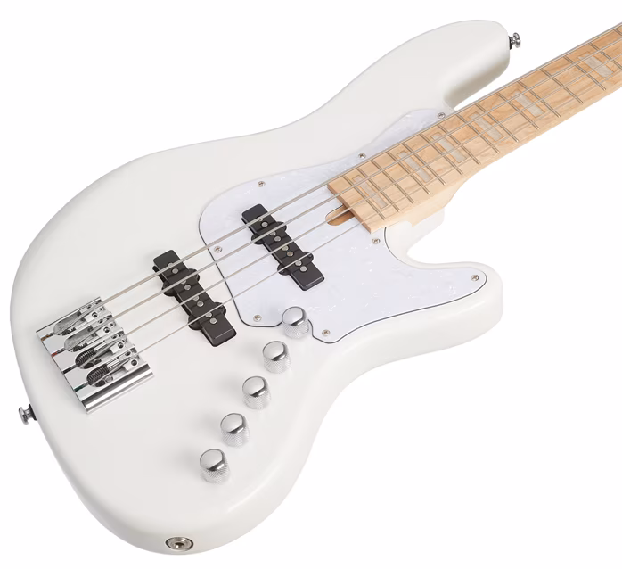 Cort Elrik NJS 4 WHT - Chitară bass electrică