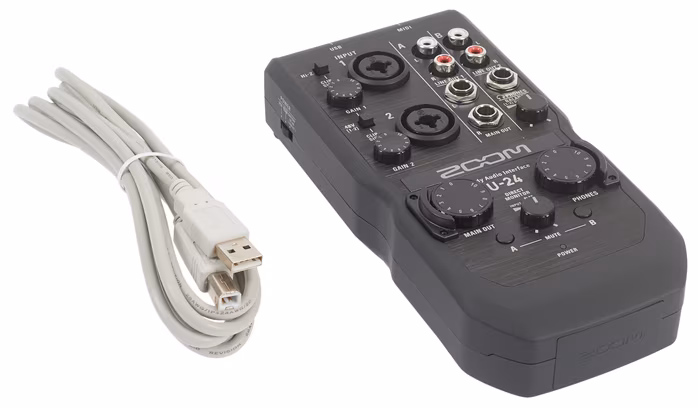 Zoom U-24 - Interfaţă audio USB