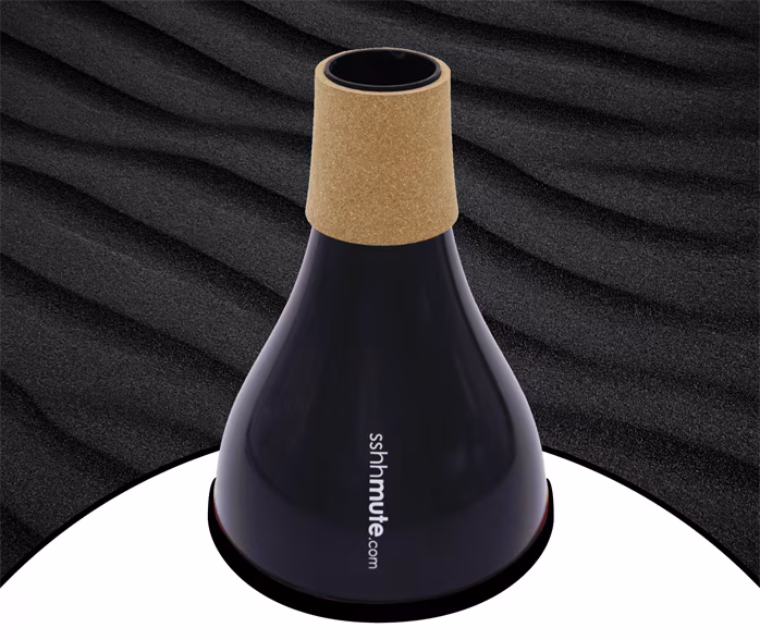 Bremner Music Practice Black/Black - Surdină pentru trombon
