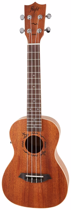 Flight DUC 323 MAH EQ Natural - Ukulele electro-acustice