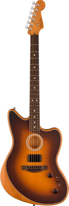 Fender Acoustasonic Player Jazzmaster RW 2CS - Chitară hibridă electro-acustică