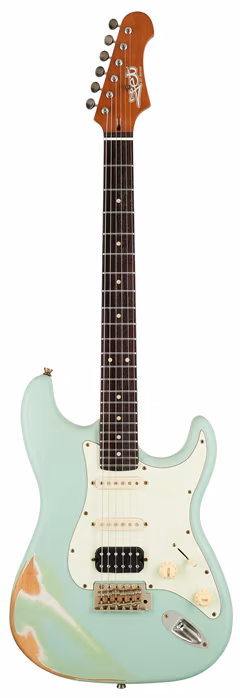 JET Guitars JS-400 RELIC SFG (neambalat) - Chitară electrică