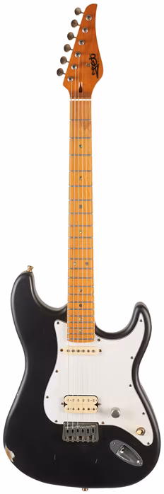 JET Guitars JS-800 Relic BK - Chitară electrică