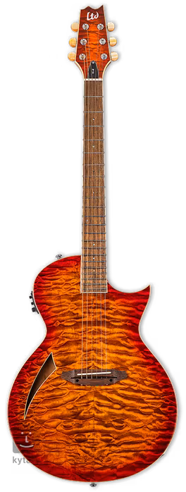 ESP LTD TL-6QM TEB - Chitară electro-acustică