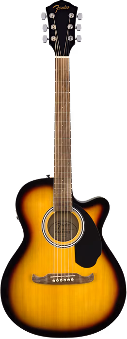 Fender FA-135CE Concert WN SB - Chitară electro-acustică
