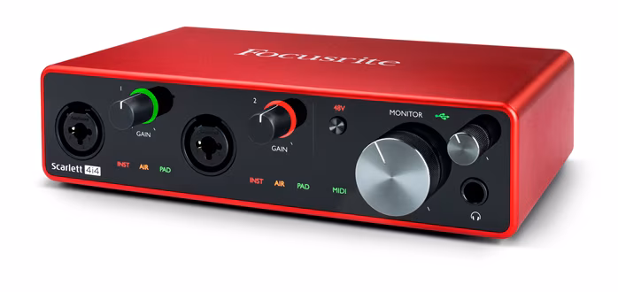 Focusrite Scarlett 4i4 3rd Gen - Interfaţă audio USB