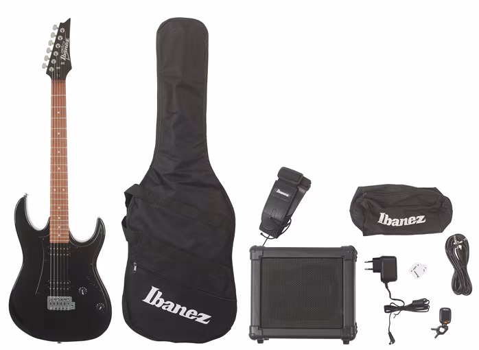Ibanez IJRX20-BKN - Chitară electrică set