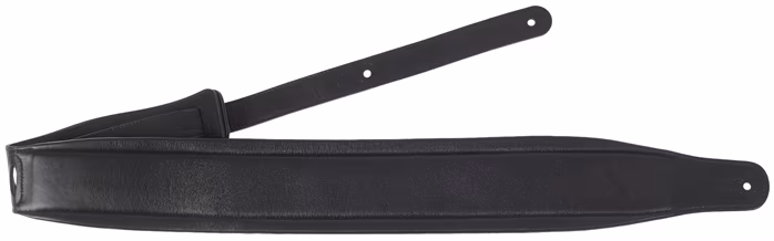 Amumu LE05-BK Leather Padded Strap - Curea chitară