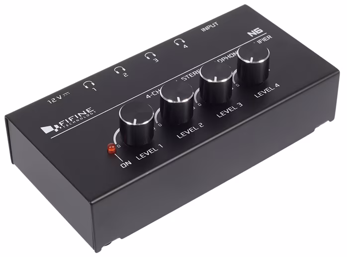 Fifine N6 STEREO - Amplificator pentru căşti