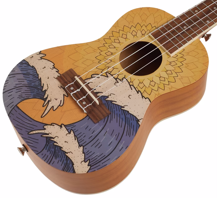 Bamboo U-23 Wave-S - Ukulele acustice