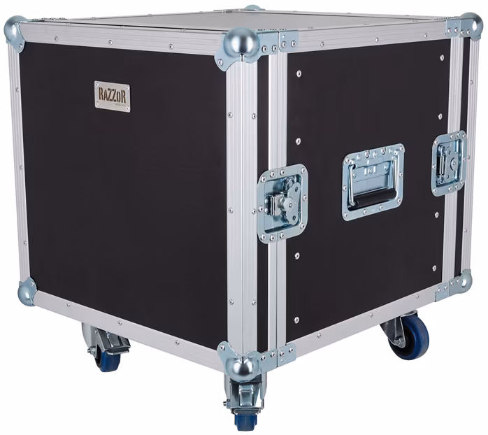 Razzor Cases 10U Rack 400 wheels - Rack case