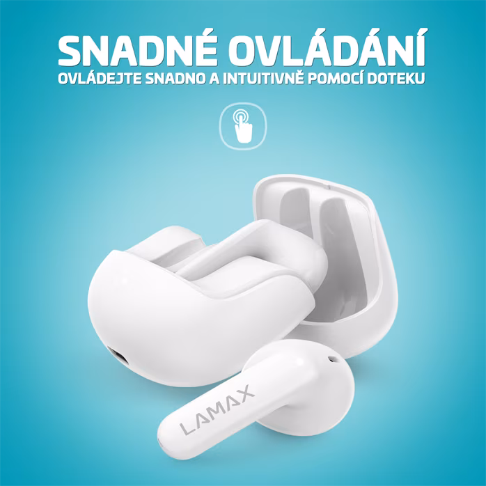 LAMAX Tones1 White - Căşti fără fir