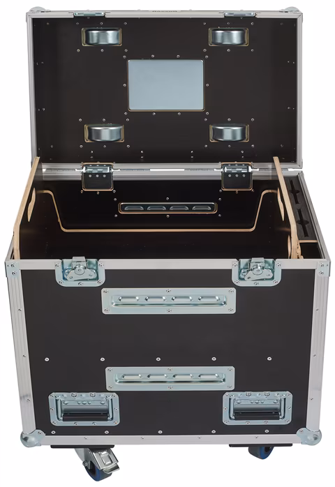 Razzor Cases Case for 4x ASTERA with wheels - Case pentru lumini