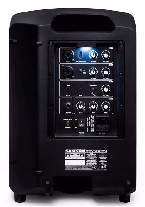 Samson Expedition Explor - Sistem sonorizare