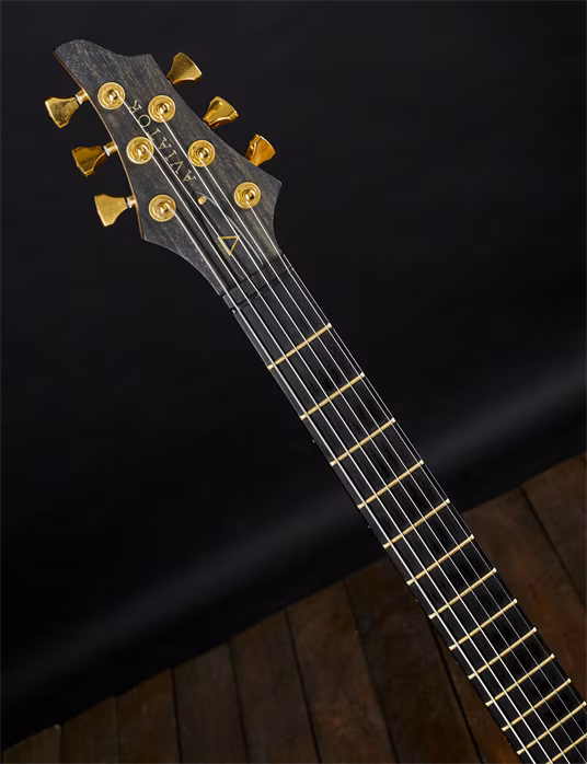 Aviator Zeppelin 6 Sapeli Sunburst - Chitară electrică