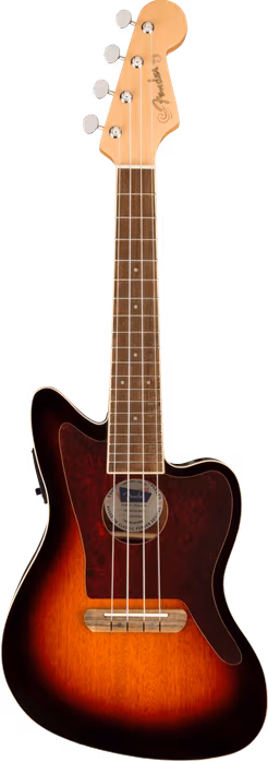 Fender Fullerton Jazzmaster Uke 3TS - Ukulele electro-acustice