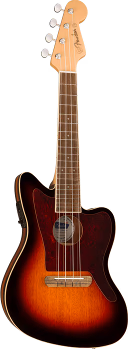Fender Fullerton Jazzmaster Uke 3TS - Ukulele electro-acustice