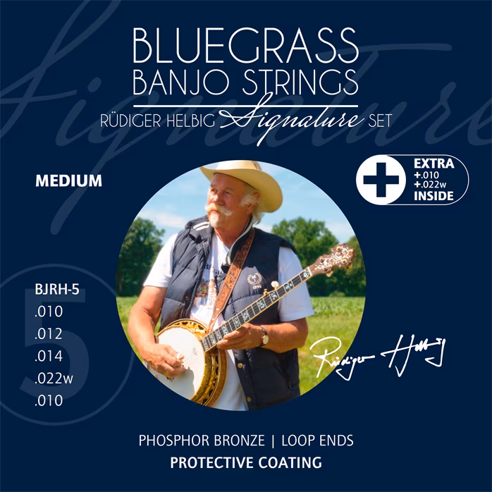 Ortega BJRH-5 - Corzi pentru banjo cu 5 corzi