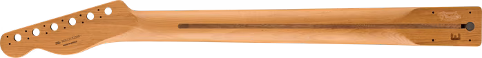 Fender Satin Roasted Maple Telecaster Neck, Maple, Flat Oval Shape - Gât chitară