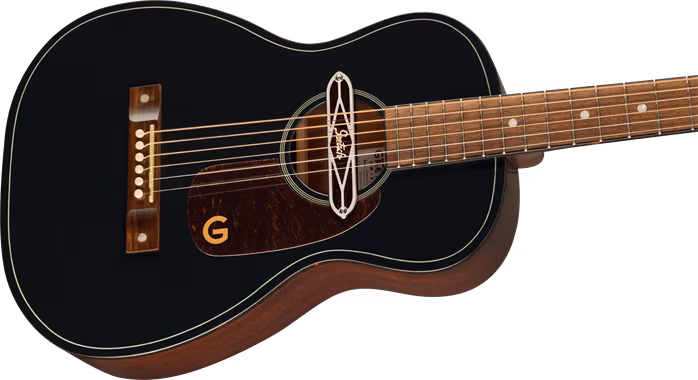 Gretsch Deltoluxe Parlor BLK - Chitară electro-acustică