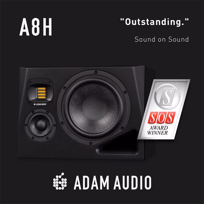 ADAM AUDIO A8H-B Side - Monitor activ de studio