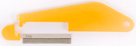 Music Nomad Diamond Coated Nut File - .024” - Pilă