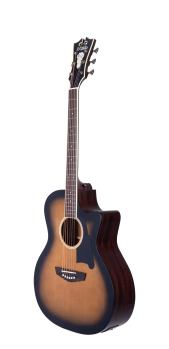 D'Angelico Premier Gramercy Grand Auditorium CE Aged Burst - Chitară electro-acustică