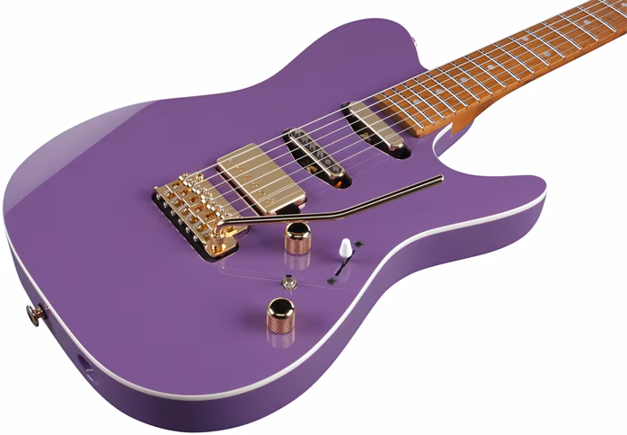 Ibanez Lari Basilio LB1 Violet - Chitară electrică