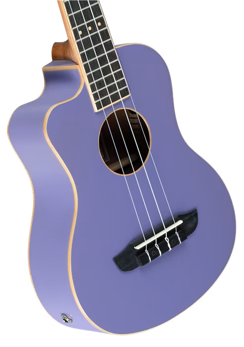 Ortega RUHZT-CE-VP-L - Ukulele electro-acustice pentru stângaci 