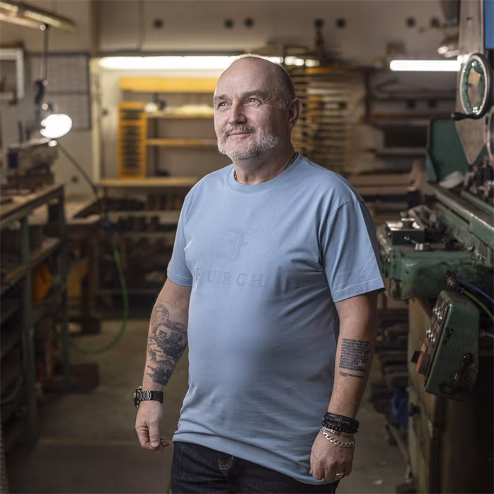 Furch Blue T-shirt XXL - Tricou