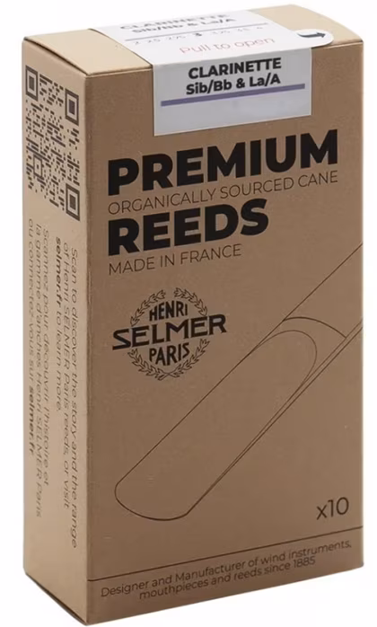 Selmer Bb Clarinet Reeds - 3 X 10 - Ancii clarinet