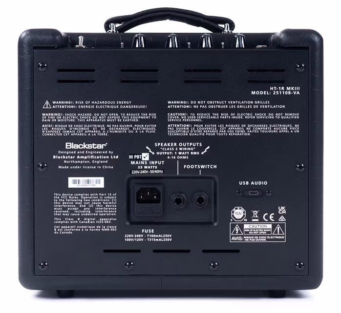 Blackstar HT-1R MKIII - Combo lampă chitare