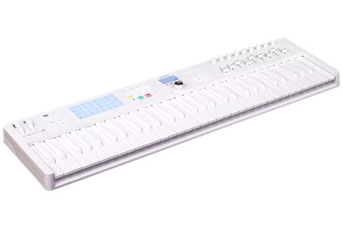 Arturia KeyLab Essential 61 MK3 Alpine White - USB/MIDI keyboard