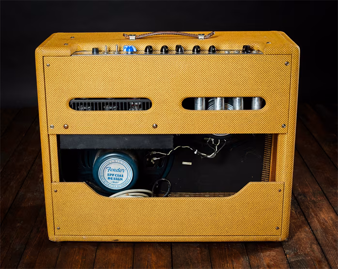 Fender 2004 Twin Amp 57RI Tweed - Combo lampă chitare