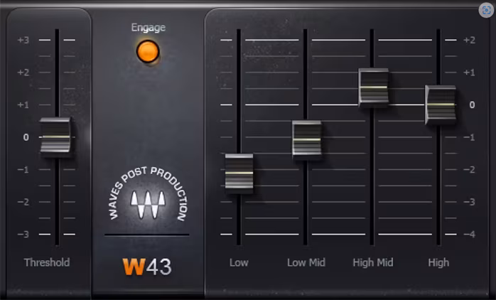 WAVES W43 Noise Reduction Plugin - Software
