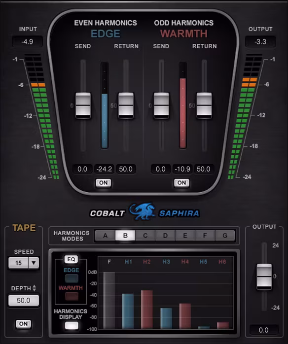 WAVES Cobalt Saphira - Software