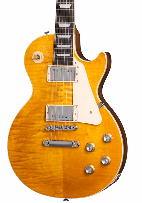 Gibson Les Paul Standard 60s Figured Top Honey Amber - Chitară electrică