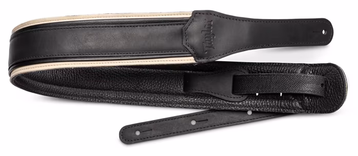 Taylor American Dream Leather Strap Black/White - Curea chitară