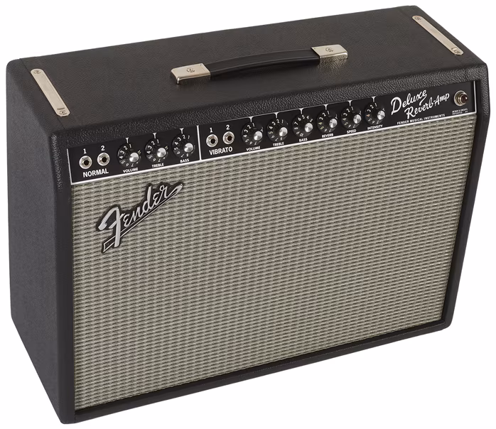 Fender 65 Deluxe Reverb (neambalat) - Combo lampă chitare