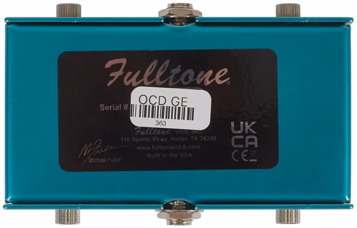 Fulltone OCD GERMANIUM - Efect chitară