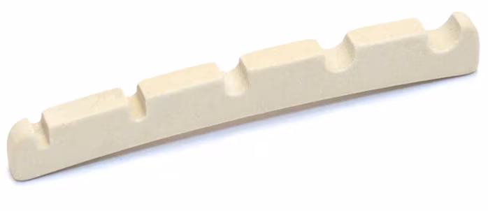 Fender 5-String Precision®/Jazz Bass® Micarta String Nut, Pre-Slotted - Prăguş