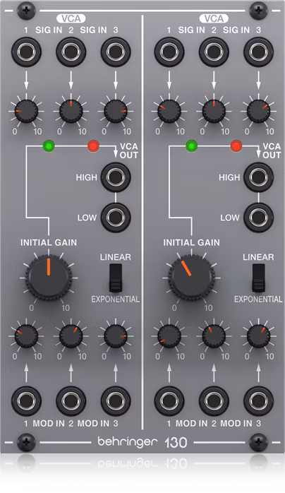 Behringer 130 DUAL VCA - Modul eurorack