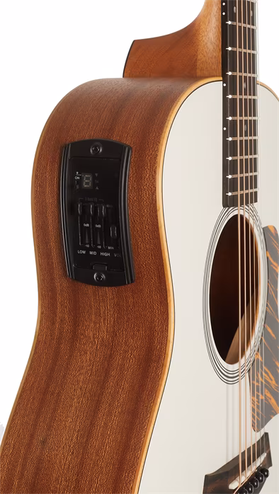 Taylor GS Mini-e Translucent White (neambalat) - Chitară electro-acustică