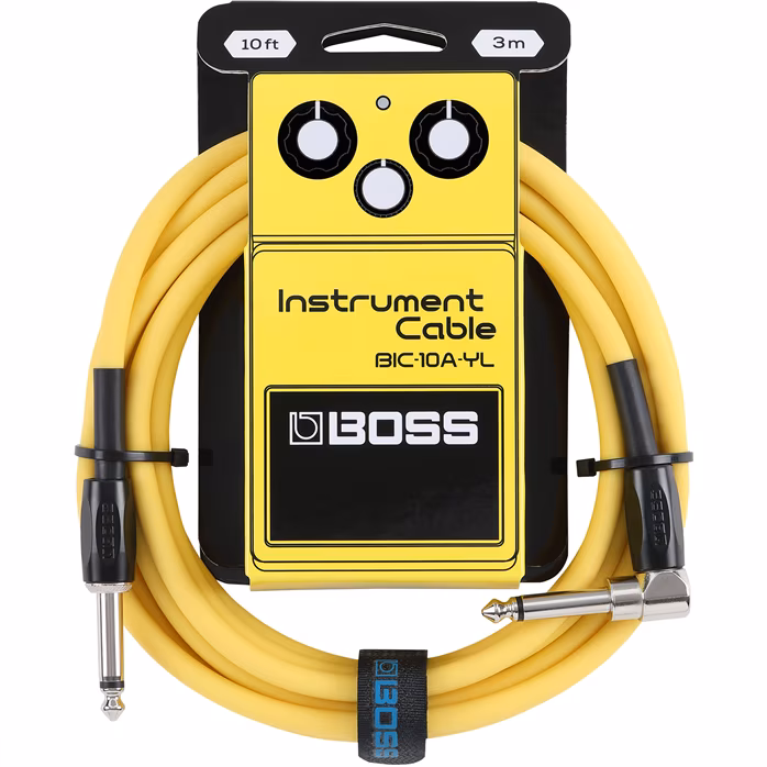 Boss BIC-10A Yellow - Cablu pentru instrument