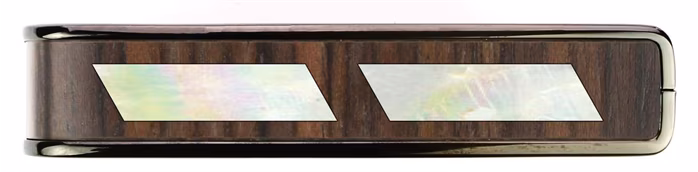 Thalia Gibson Split Parallelogram Black Chrome - Capodastru