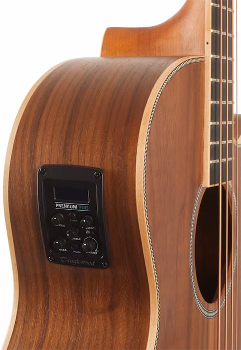 Tanglewood TRU7 Super Jumbo Bass - Chitară bass electro-acustică
