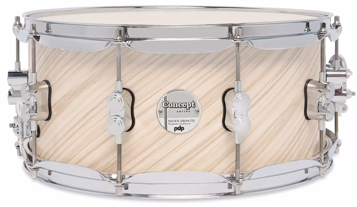 PDP 14" x 6,5" Concept Maple Twisted Ivory - Tobă snare
